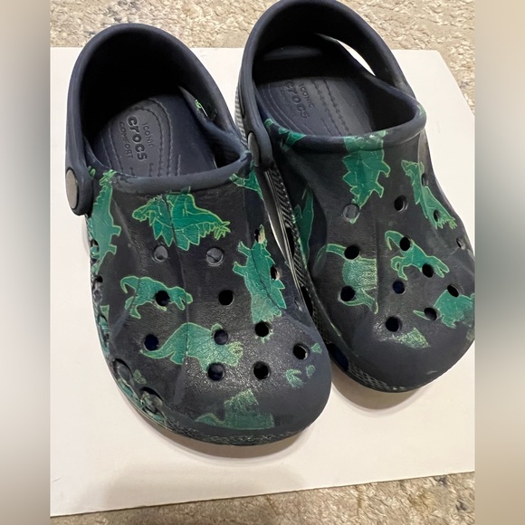 CROCS Other - Crocs Navy Blue and Green